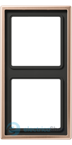 Рамка 2-постова Jung BRG2982 матова бронза