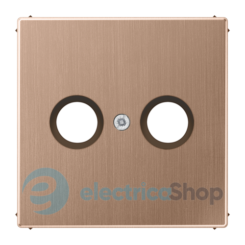 Накладка  для телевизионного разъема Jung BRG2990TV матовая бронза