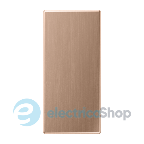 Центральна накладка кнопкового модуля F50 в кольорі клавіш Jung BRG50NA матова бронза