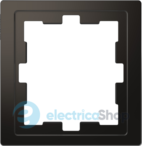 Рамка 1-постовая D-Life «Антрацит», MEG4010-6534