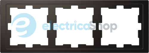 Рамка 3-постовая D-Life «Антрацит», MEG4030-6534