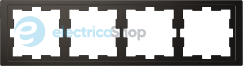 Рамка 4-постовая D-Life «Антрацит», MEG4040-6534