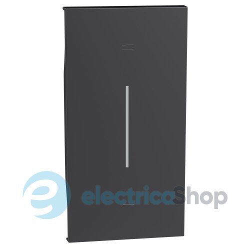 Лицевая панель светорегулятора с нейтралью 2 мод. LIVING NOW KG01M2N цвет черный