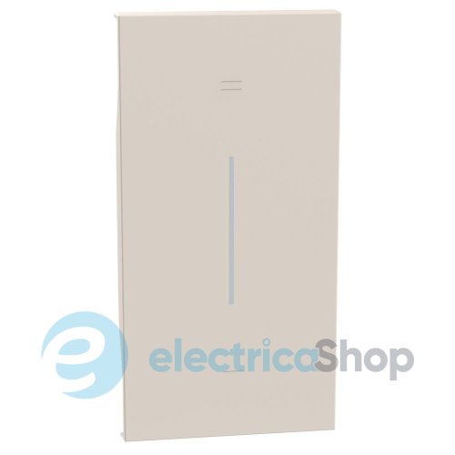 Лицевая панель светорегулятора с нейтралью 2 мод. LIVING NOW KM01M2N цвет песочный