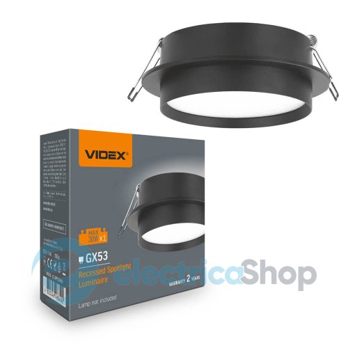 Светильник встроенный VIDEX LED VL-SPF33R-B 30W (28823)
