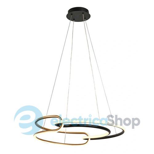 Люстра Italux Casar PND-24002-BK-GD