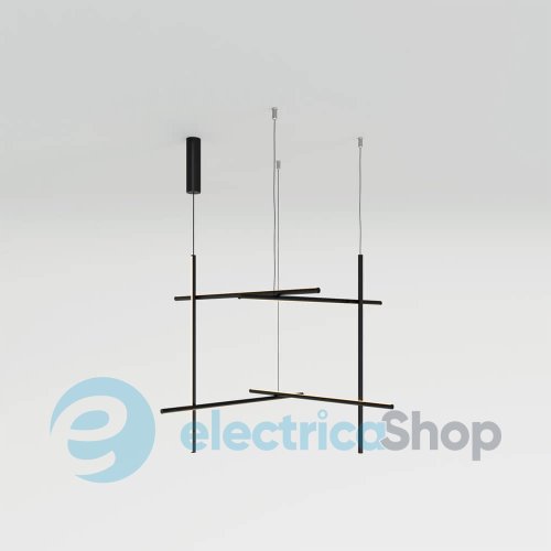 Підвісний світильник Lumineka Axis Axis L6 800x800mm 60W 4100Lm LV-AX-L6 -BK