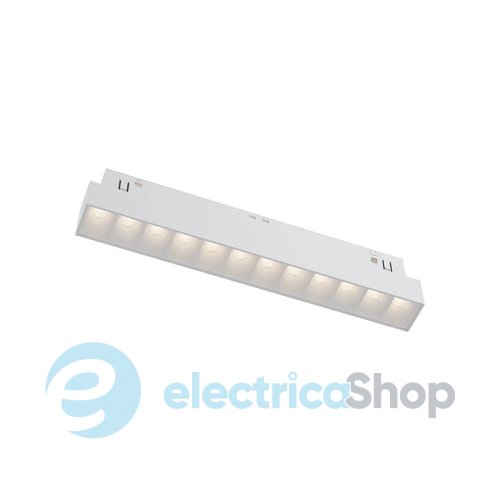 Магнітний трековий світильник Kloodi 12W 30° 4000К 220mm Osram3030 960LM KDMG-LINE220 DL 12W 4K WH