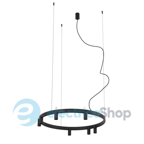 Люстра Nowodvorski Fourty Round VII GU10 R35 LED 7+6x10W+9W Black 12285