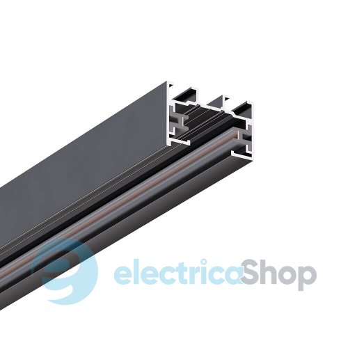 Трековый шинопровод Kloodi KDTR-L230_3 BK 3м 1-фазный