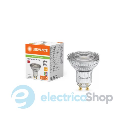 Светодиодная лампа Ledvance PERFORMANCE CLASS PAR16 35-3,4W 230V GU10 LED 4099854059872