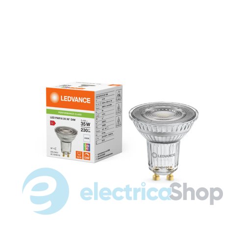 Светодиодная лампа Ledvance PERFORMANCE CLASS PAR16 35-3,4W 230V GU10 LED 4099854059919