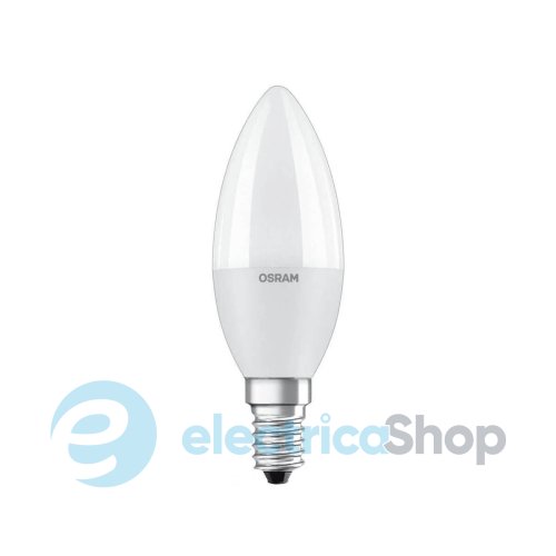 Лампа светодиодная Osram LED VALUE CL B60 6,5W/830 550Lm 230V FR E14 4058075623569