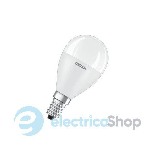 Лампа светодиодная Osram LED VALUE CL P60 6,5W/840 550Lm 230V FR E14 4058075623958