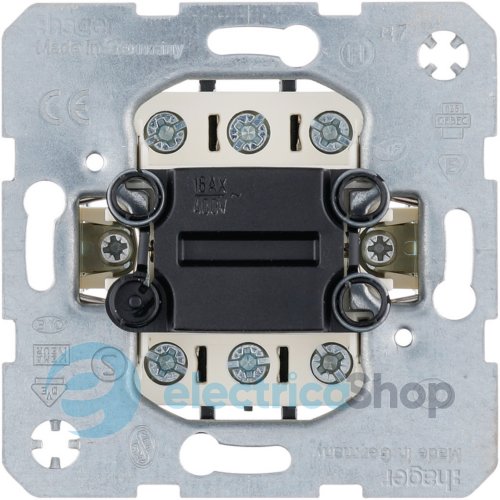 Механизм выключателя 3-пол. 16A/400V, винтовые клеммы Hager WDE303303