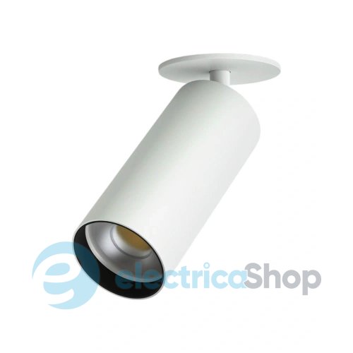Светильник-спот поворотный Tube LED 1x15W 4000K 1300Lm IP20 LM-TB-52-SR-3K-WH
