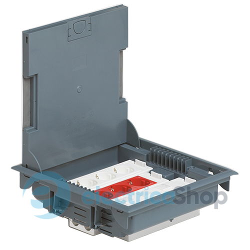 Підлогова коробка 24 модулі з регульованою глибиною 75-105 мм Legrand 89616
