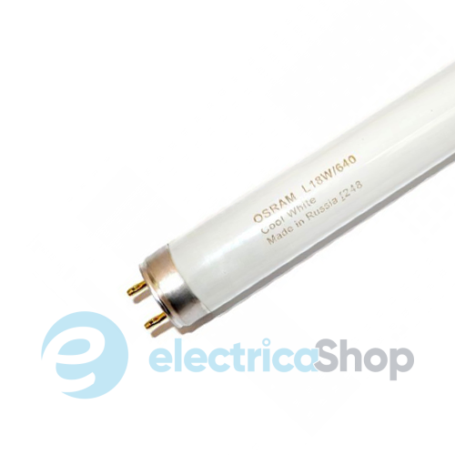 Лампа люмінесцентна трубка &#8709; 26мм, потужність 18 Ватт, світло «холодне біле» Osram L 18W/20-640 T8