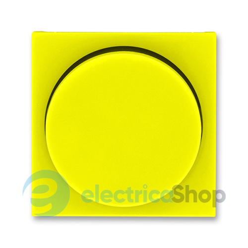 Панель поворотного світлорегулятора «Levit», колір «жовтий / димчастий чорний»
