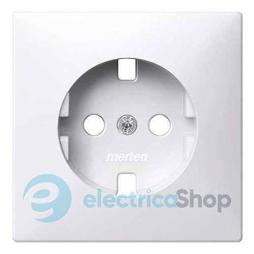 Панель до електричної розетки Merten Antique, MTN2331-4019 колір білий