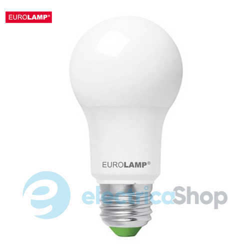 Светодиодная led-лампа «Eurolamp» ЕКО серия "D" А60 10 Ватт E27 3000K «теплый свет»