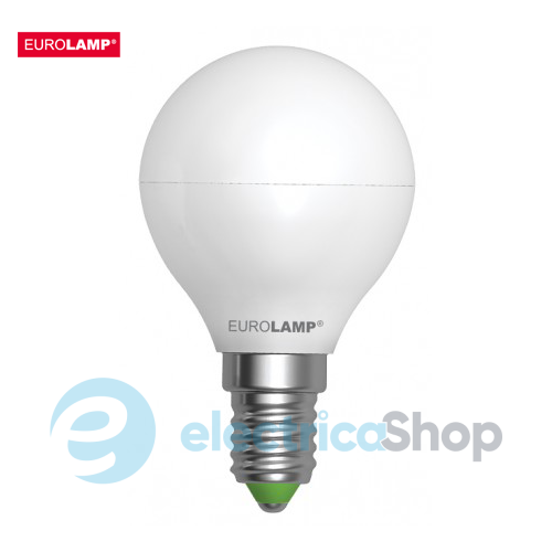 Світлодіодна led-лампа «Eurolamp» ЕКО серія "D" G45 5 Ватт E14 3000K «тепле світло»