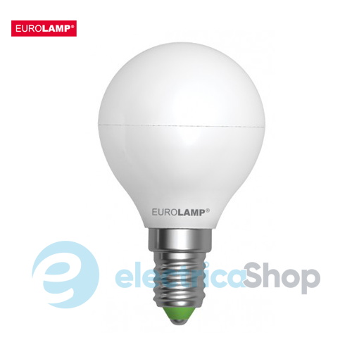Светодиодная led-лампа «Eurolamp» ЕКО серия "D" G45 5 Ватт E14 4000K «нейтральный свет»