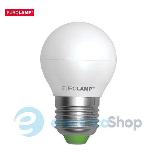 Светодиодная led-лампа «Eurolamp» ЕКО серия "D" G45 5 Ватт E27 3000K «теплый свет»