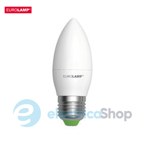 Світлодіодна led-лампа «Eurolamp» ЕКО серія "D" CL 6 Ватт E27 4000K «нейтральне світло»