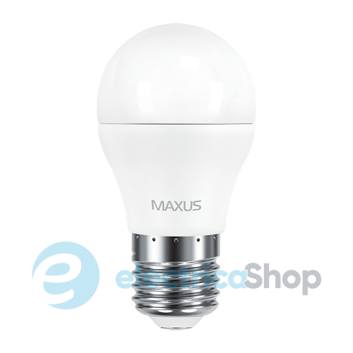 Светодиодная лампа MAXUS LED G45 6W 3000K 220V E27 (1-LED-541)