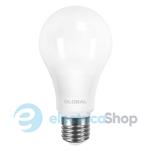 Світлодіодна лампа GLOBAL LED A60 10W 4100K 220V E27 AL (1-GBL-164)