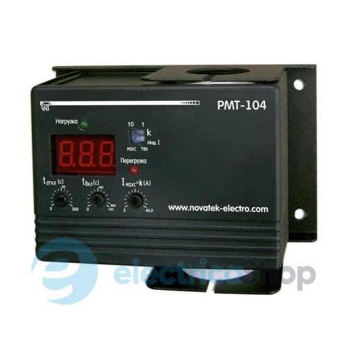 Реле максимального тока РМТ-104 Novatek 1ПК 8А/230V 2-40А (2-400А)