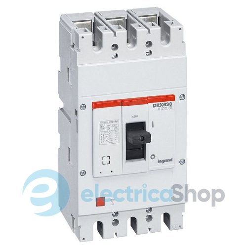 Автоматичний вимикач 50кА, 3п 500 А Legrand DRX630 027244