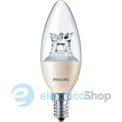 Лампа світлодіодна Philips LEDcandle DT E14 6-40W 827 B38 CL AP Master