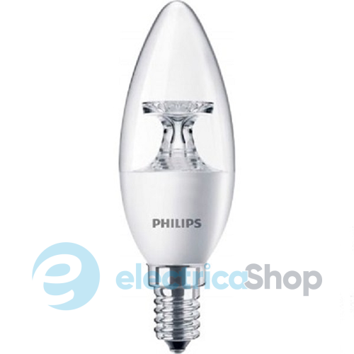 Лампа светодиодная Philips LEDcandle ND E14 4-25W 230V 2700K B35 CL