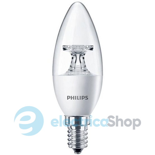 Лампа светодиодная Philips LEDcandle ND E14 5.5-40W 2700K 230V B35 CL AP