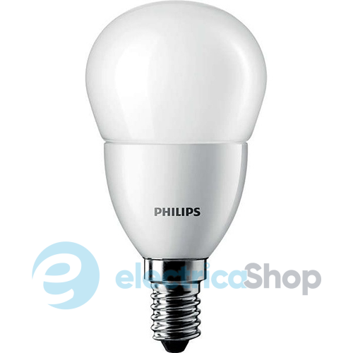 Лампа светодиодная Philips LEDluster ND E14 6-40W 827 P48 FR CorePro