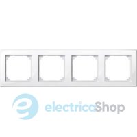 Рамка 4-я., M Smart MTN478419 цвет полярно белый