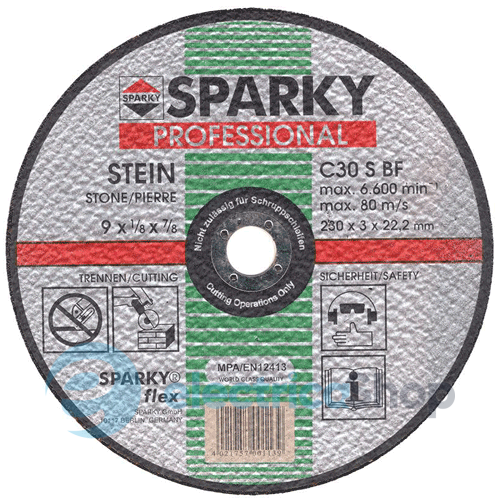 Диск SPARKY 20009562804 відрізний по каменю &#216; 230 мм