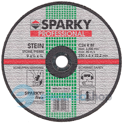 Диск шлифовальный по камню SPARKY 20009567804 &#216; 230 мм