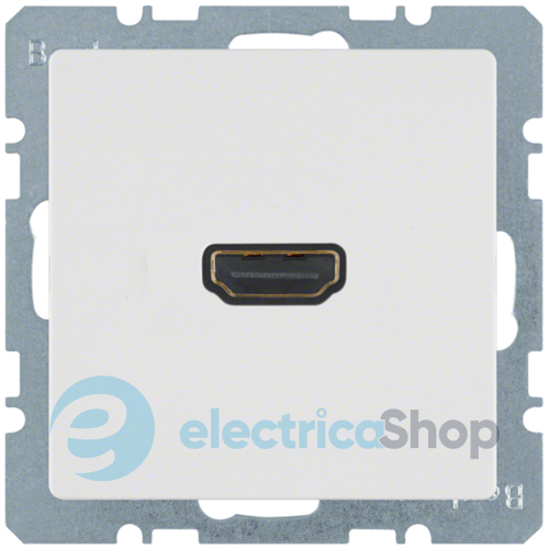 HDMI-розетка, полярная белизна, «Q.1»/«Q.3»/«Q7» 3315426089