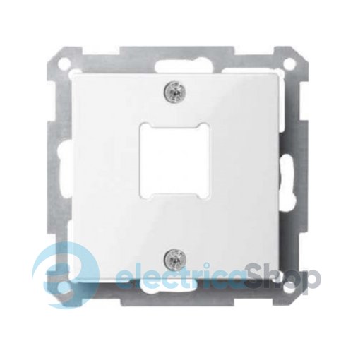Панель розеток RJ11/RJ45, 1-а, полярно-білий Merten SM MTN291519