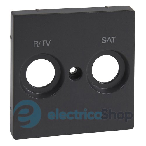 Панель розеток R/TV+SAT Merten SM MTN299214 антрацит