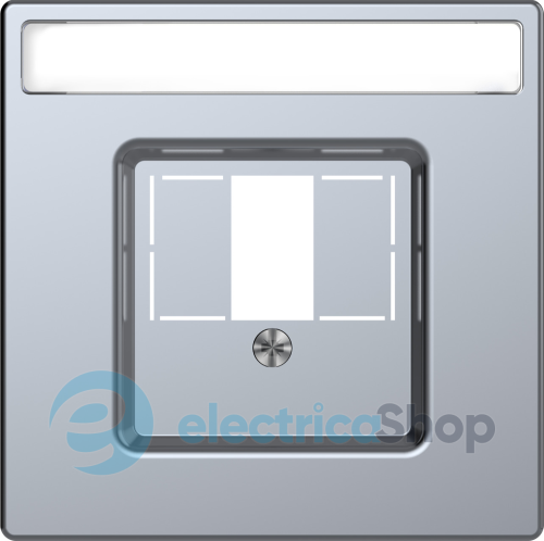 Центральна панель D-Life для TAE/Audio «Нержавіюча сталь»