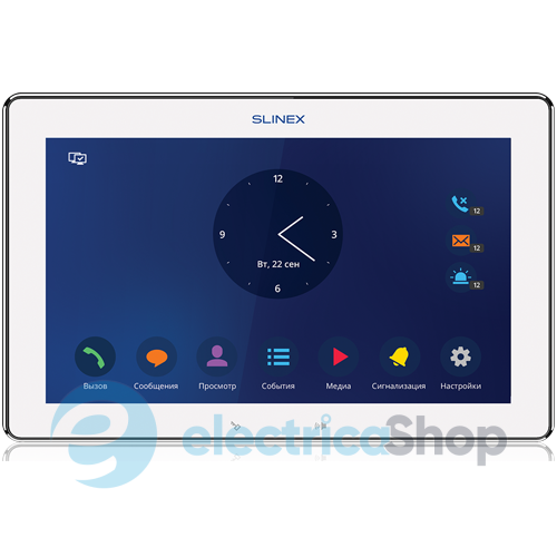 IP видеодомофон Slinex Mira (white)