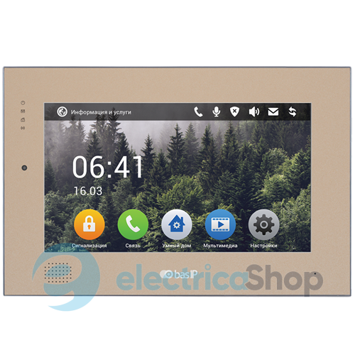 IP Видеодомофон AQ-10 G V3 Gold, Bas IP