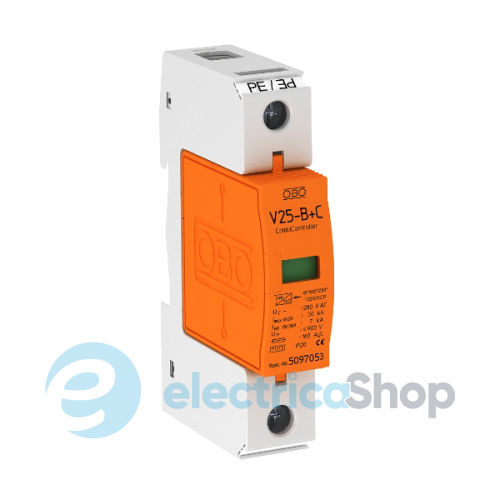 Обмежувач перенапруг Тип I+II V25-B+C 1-280, OBO Bettermann