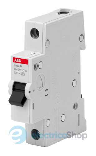 Автоматичний вимикач Abb Basic M, 1p, 25А, "С"