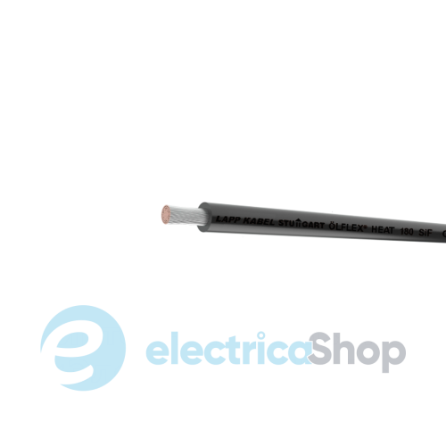 Термостійкий кабель1X0,5мм&#178; &#214;LFLEX HEAT 180 SiF BK