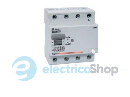 ДИФРЕЛЕ 4-п Legrand LR AC-25/0,03А 602146 тип AC